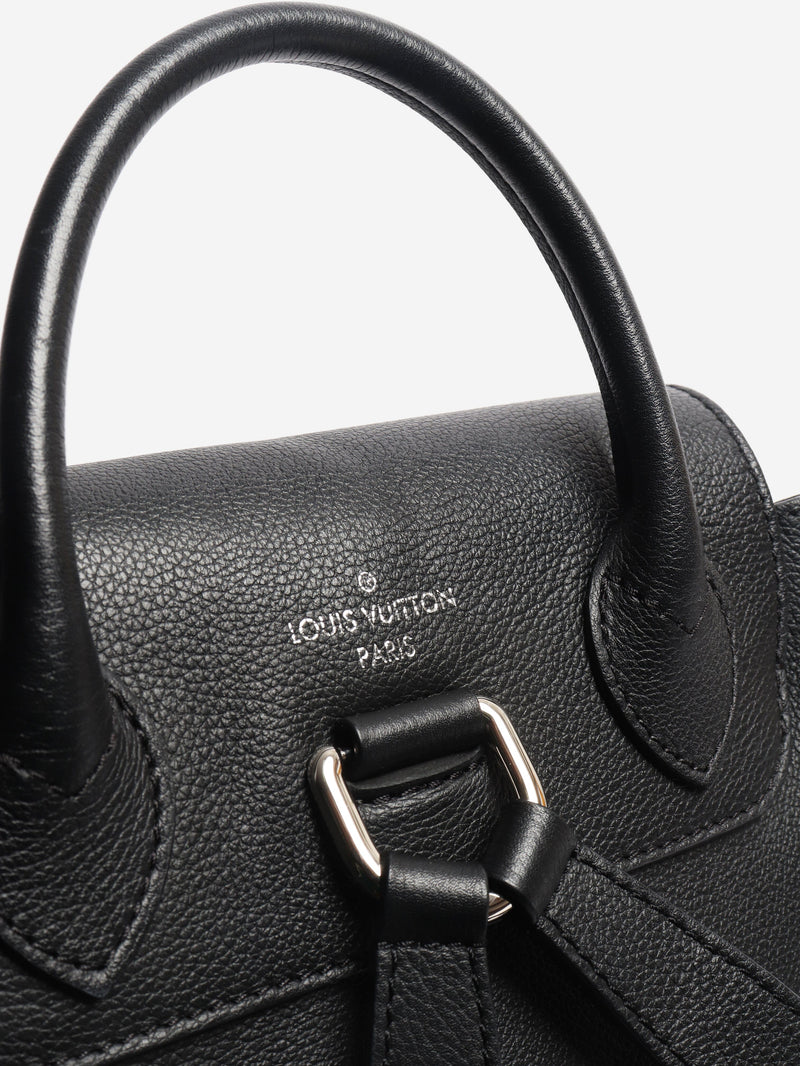 Black 2016 Lockme backpack Backpacks Louis Vuitton 