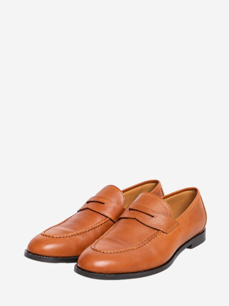 Brown leather Sergio Walk loafers - size EU 37.5 alternate image