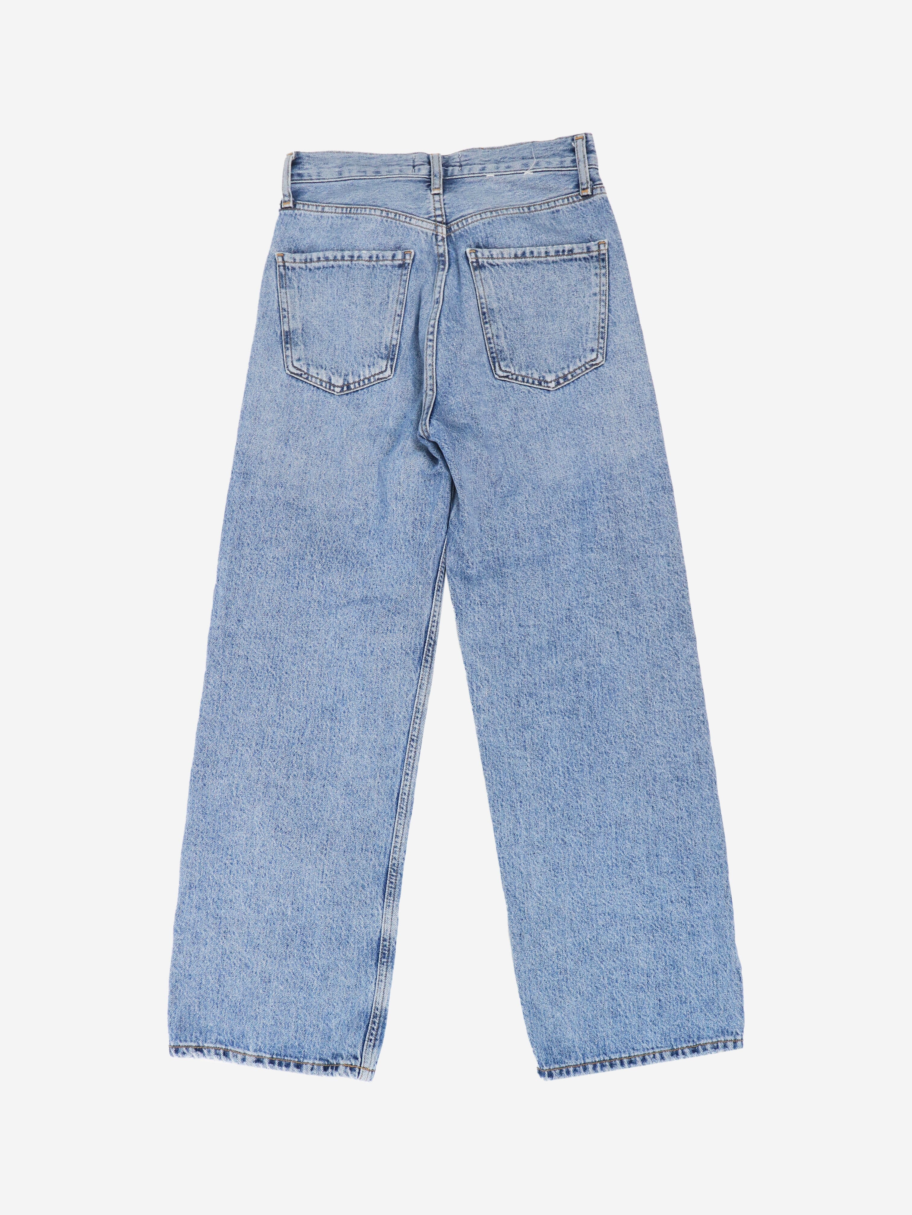 Blue lightwash jeans - size UK 4 Trousers Agolde 