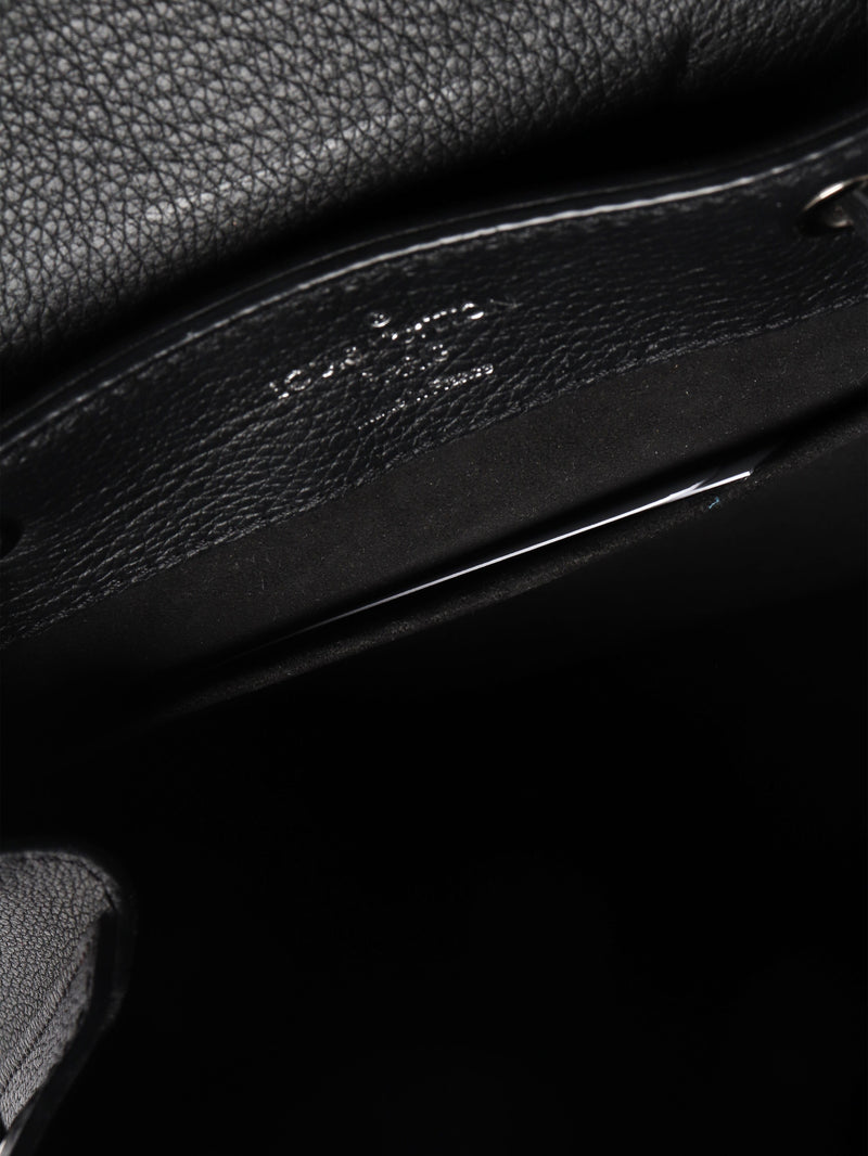 Black 2016 Lockme backpack Backpacks Louis Vuitton 