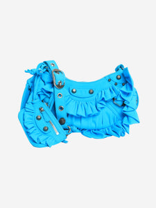 Balenciaga Blue Le Cagole shoulder bag