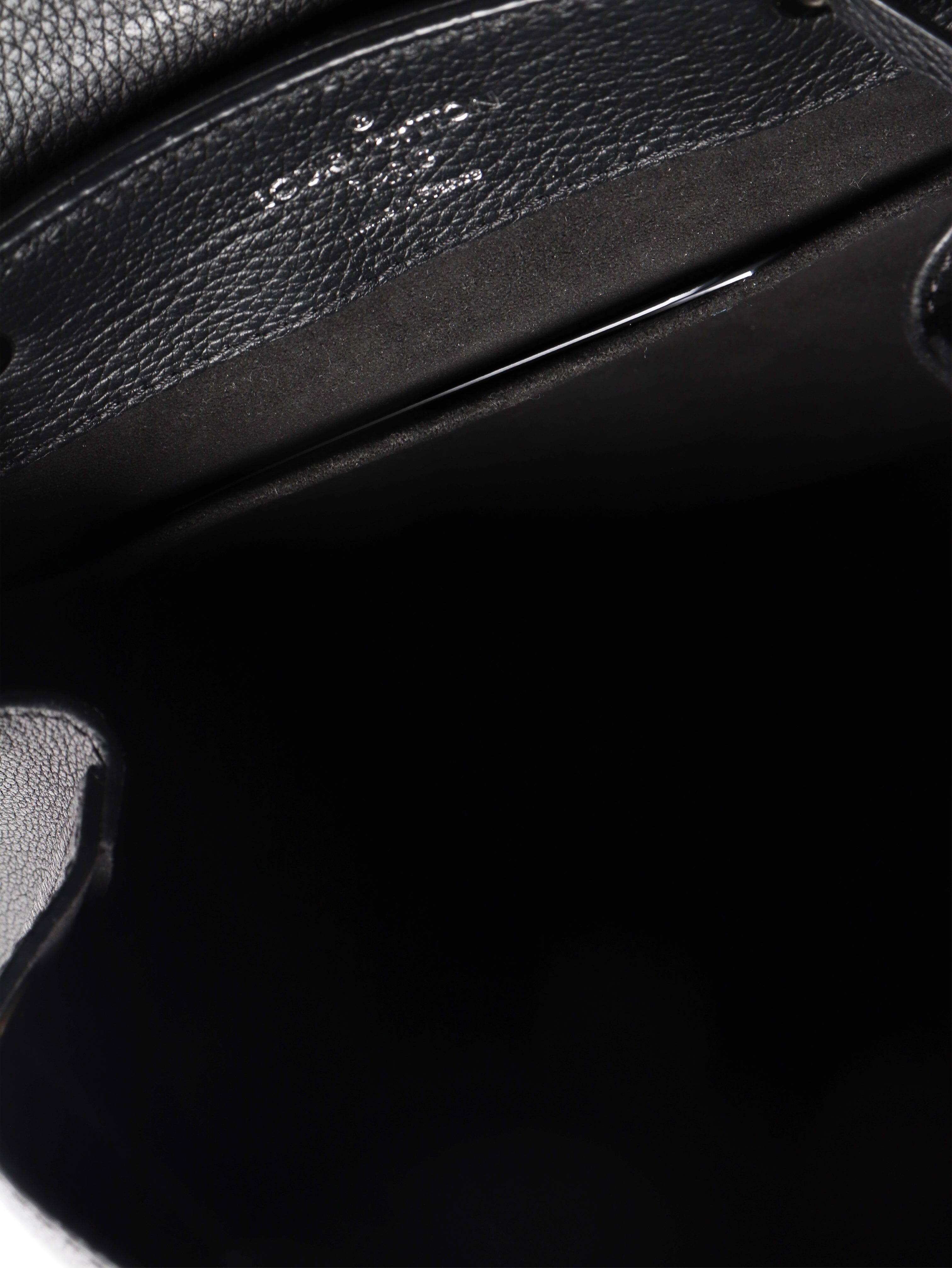 Black 2016 Lockme backpack Backpacks Louis Vuitton 