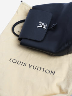 Black 2016 Lockme backpack Backpacks Louis Vuitton 