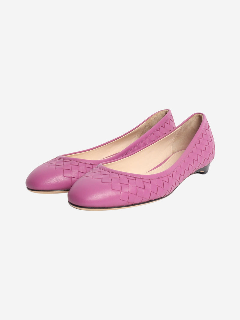Purple ballerina flat shoes - size EU 37 (UK 4) Flat Shoes Bottega Veneta 
