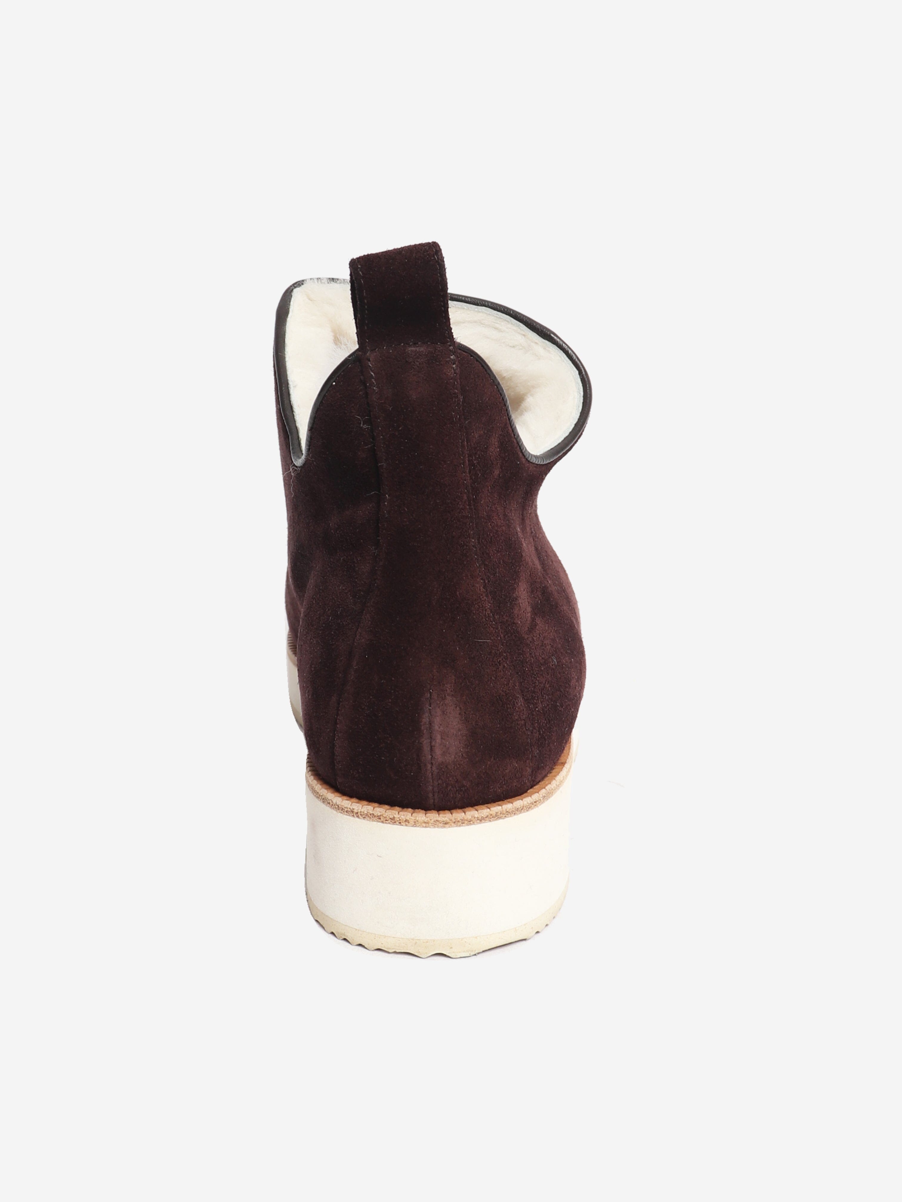 Brown Harry shearling boots - size EU 39 Boots Gabriela Hearst 