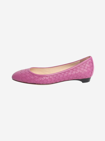 Purple ballerina flat shoes - size EU 37 (UK 4) product image