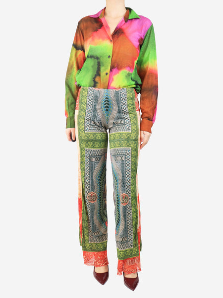 Green De Banque trousers - size M alternate image