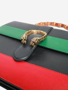 Gucci Black Dionysus colour-block shoulder bag