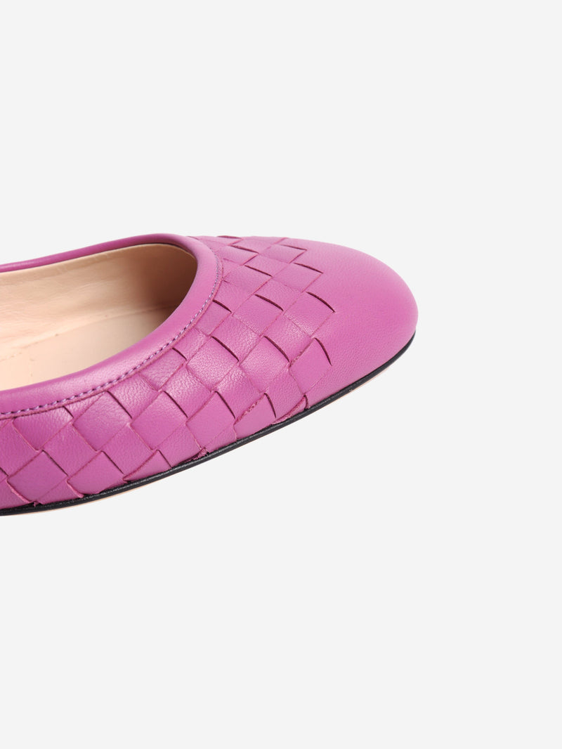 Purple ballerina flat shoes - size EU 37 (UK 4) Flat Shoes Bottega Veneta 