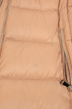 Salmon puffer jacket - size UK 10 Coats & Jackets Moncler 