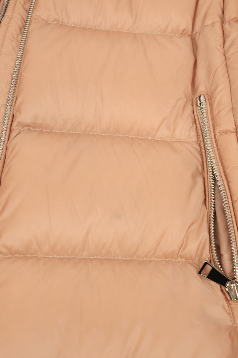 Salmon puffer jacket - size UK 10 Coats & Jackets Moncler 