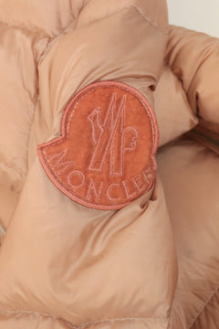 Salmon puffer jacket - size UK 10 Coats & Jackets Moncler 