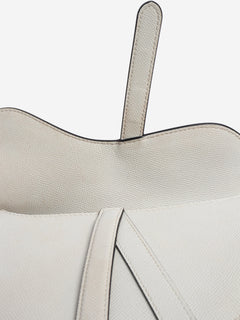 Cream 2011 grained calfskin saddle bag Shoulder bags Dior 