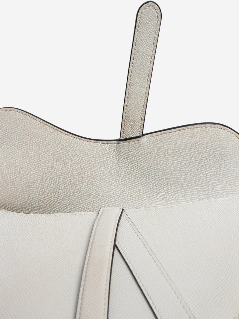Cream 2011 grained calfskin saddle bag Shoulder bags Dior 