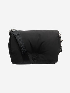 Loewe Black Goya puffer bag