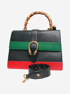 Gucci Black Dionysus colour-block shoulder bag