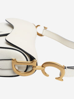 Cream 2011 grained calfskin saddle bag Shoulder bags Dior 