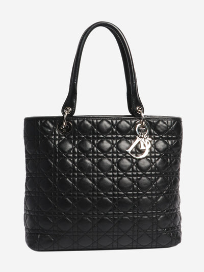 Christian Dior Black 2009 Cannage Panarea tote bag Tote Bags Christian Dior 