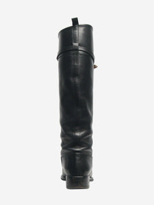 Salvatore Ferragamo Black riding boots - size EU 38.5