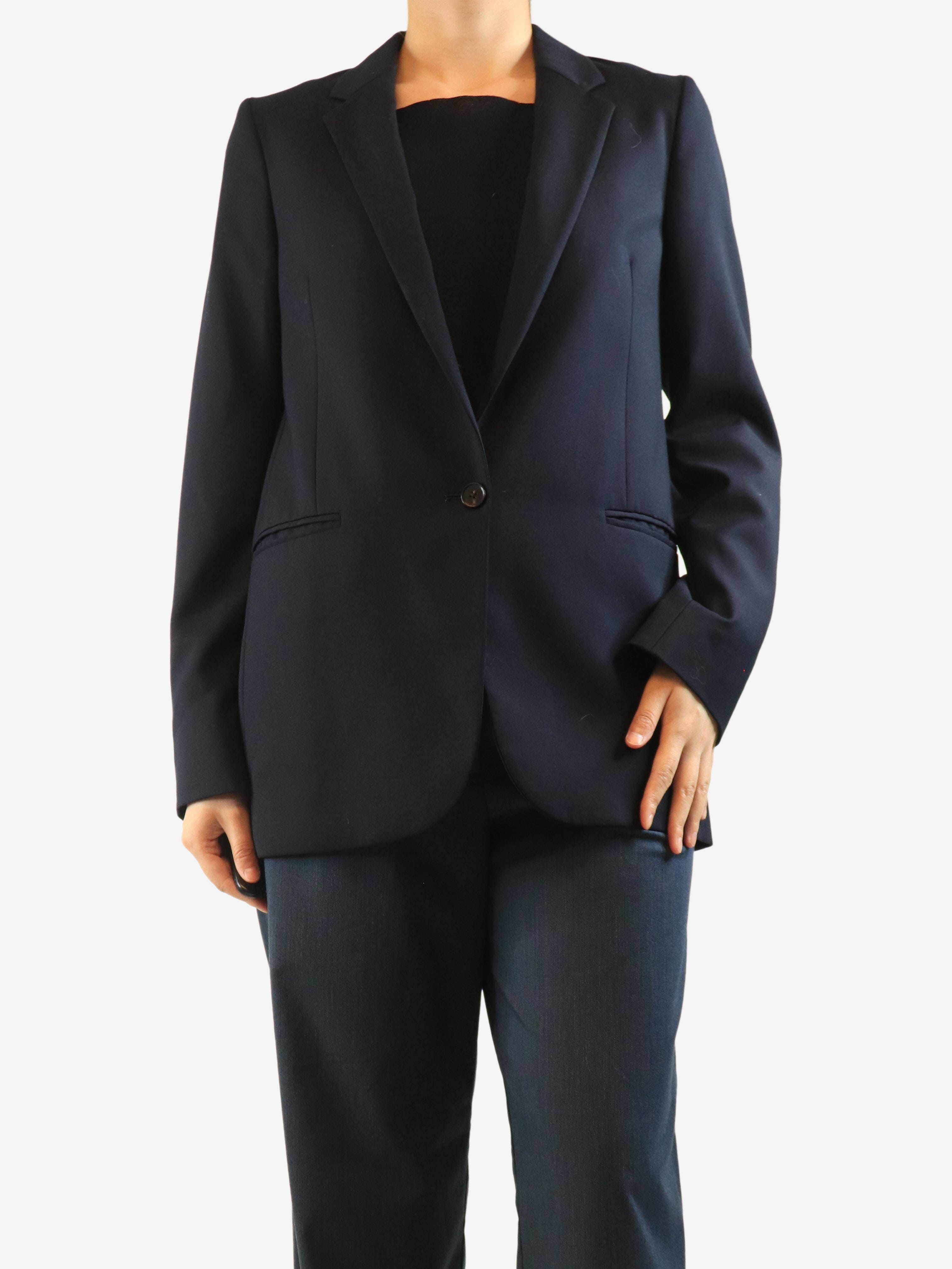 Navy wool blazer - size UK 10 Coats & Jackets Paul Smith 