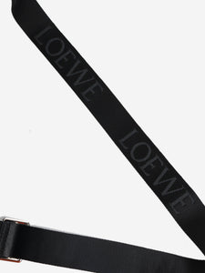 Loewe Black Goya puffer bag