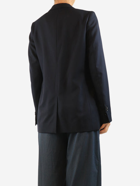 Navy wool blazer - size UK 10 alternate image
