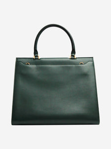 Salvatore Ferragamo Dark green Trifolio shoulder bag