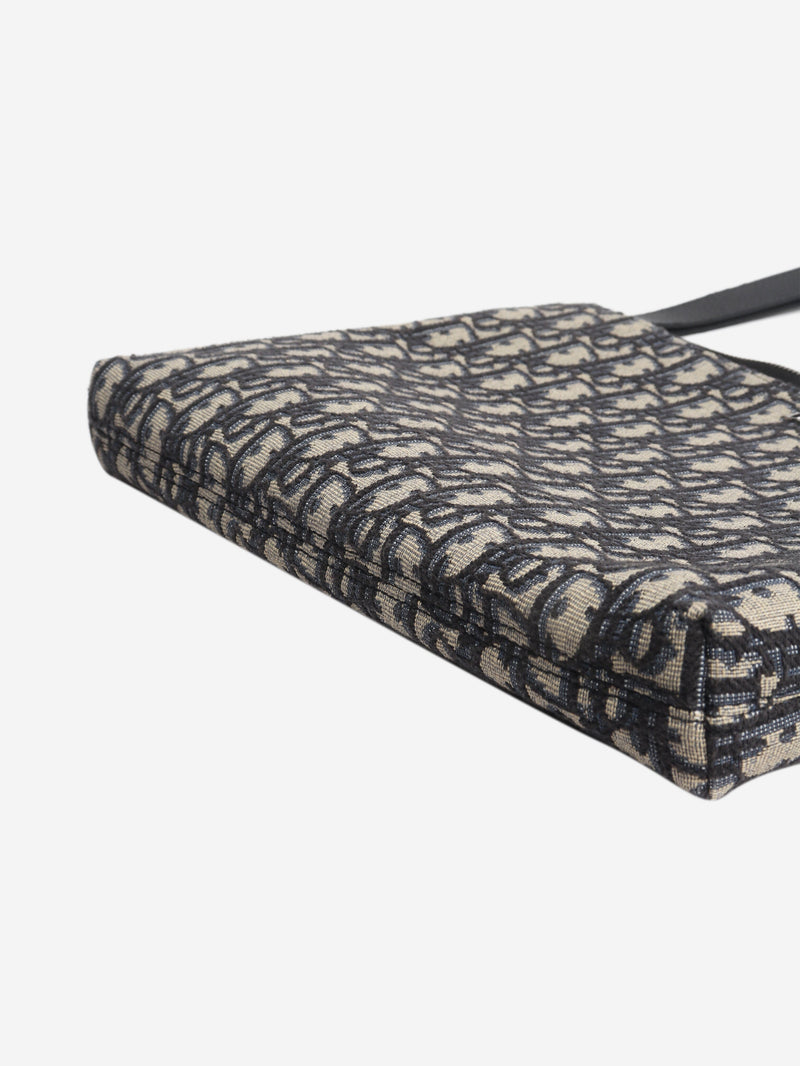 2021 Navy zipped monogram pouch Clutch bags Dior 