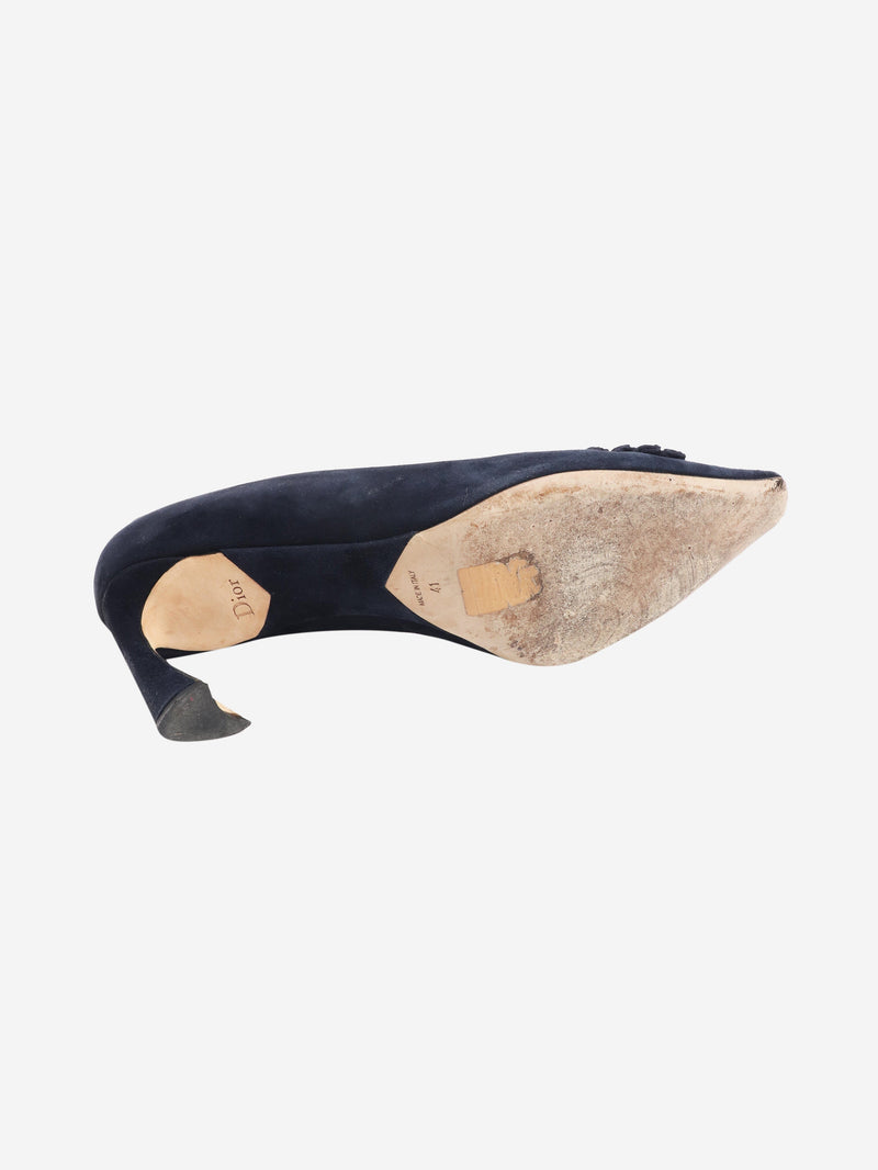 Navy suede pumps - size EU 41 Heels Dior 