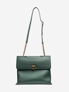 Salvatore Ferragamo Dark green Trifolio shoulder bag