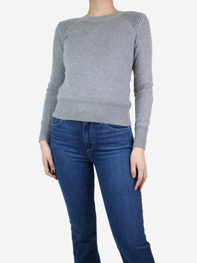 Grey crewneck jumper - size UK 8 Knitwear Isabel Marant Etoile 