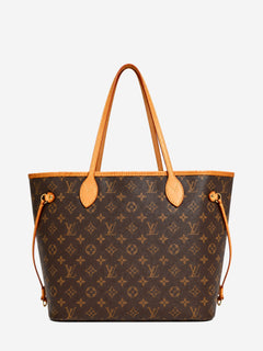 Brown Monogram canvas Neverfull MM tote bag Tote Bags Louis Vuitton 