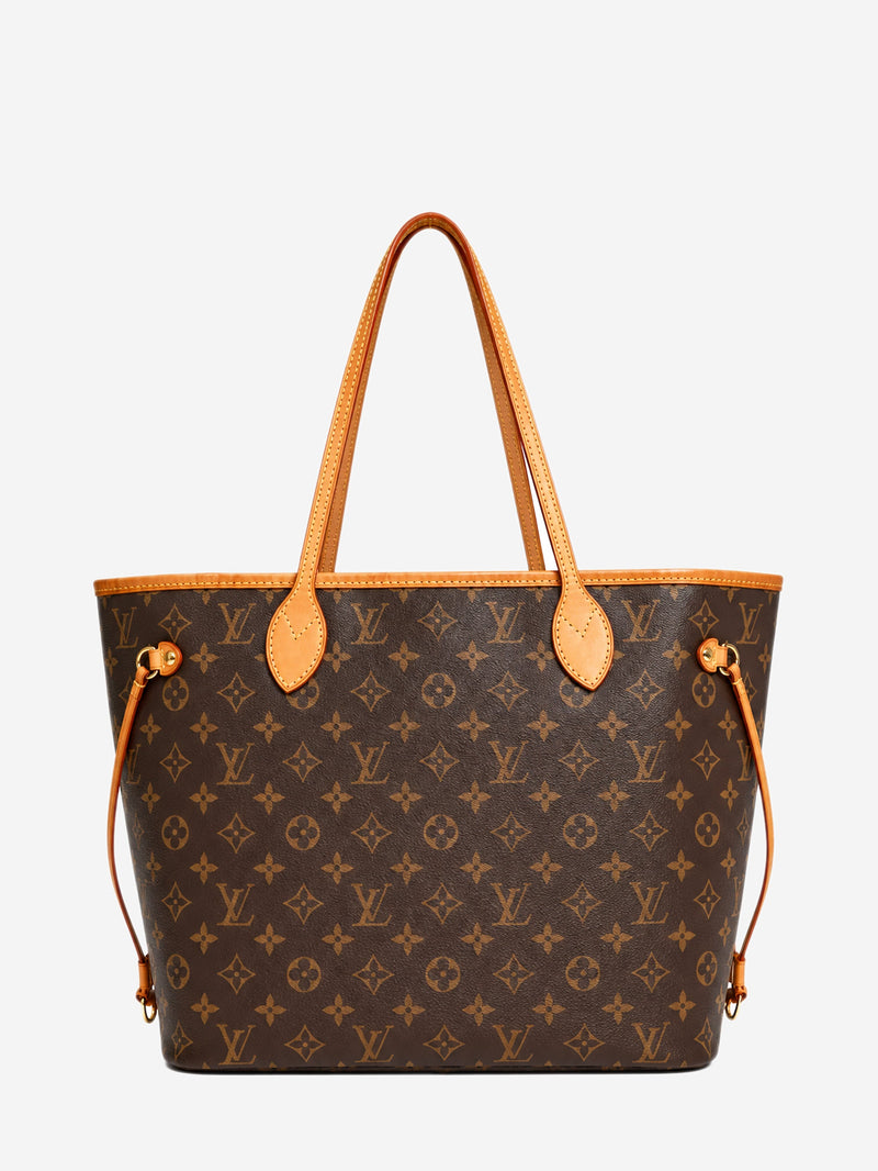 Brown Monogram canvas Neverfull MM tote bag Tote Bags Louis Vuitton 