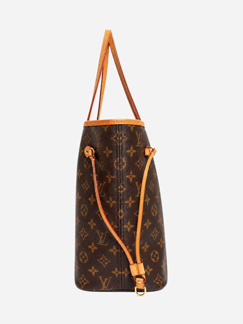 Brown Monogram canvas Neverfull MM tote bag Tote Bags Louis Vuitton 
