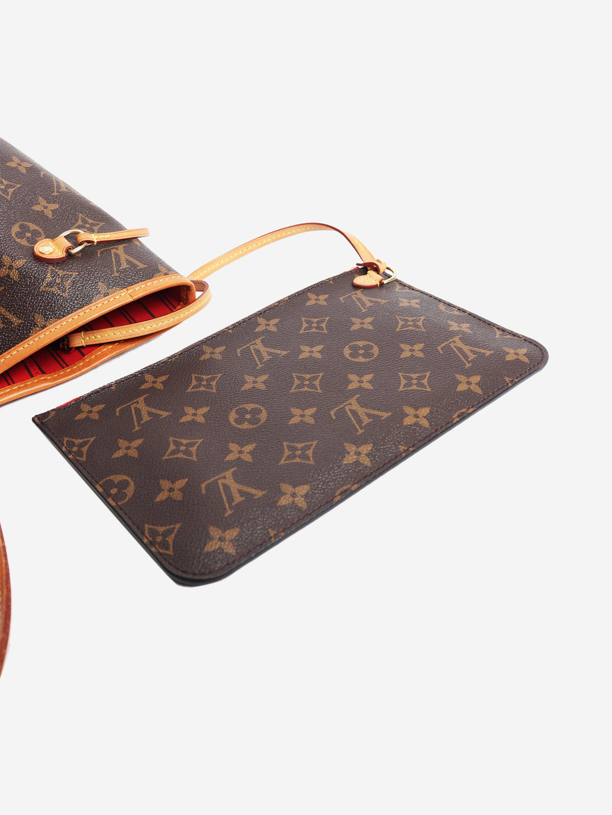 Brown Monogram canvas Neverfull MM tote bag Tote Bags Louis Vuitton 
