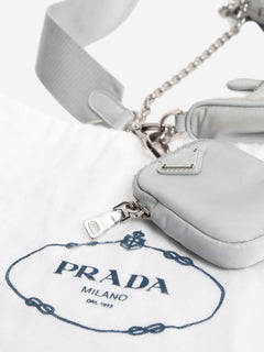 Grey Re-Nylon shoulder bag Shoulder bags Prada 