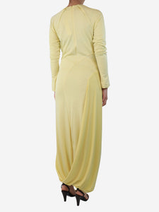 Jonathan Simkhai Yellow chain-link maxi dress - size XS