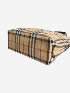 Brown vintage nova check tote bag Tote Bags Burberry 