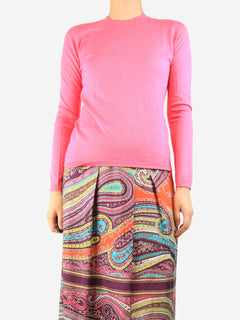 Hot pink fine knit sweater - size S Tops Gabriela Hearst 