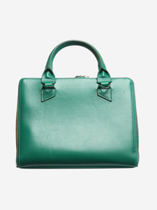 The Attico Emerald green Monday top handle bag