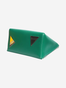 The Attico Emerald green Monday top handle bag