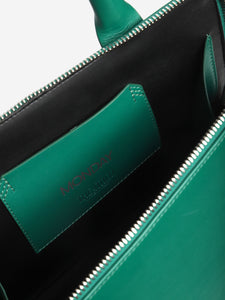 The Attico Emerald green Monday top handle bag