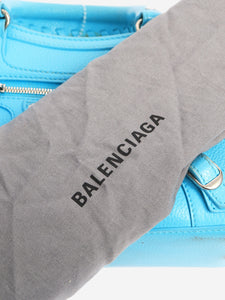 Balenciaga Azure blue mini Neo Classic City bag