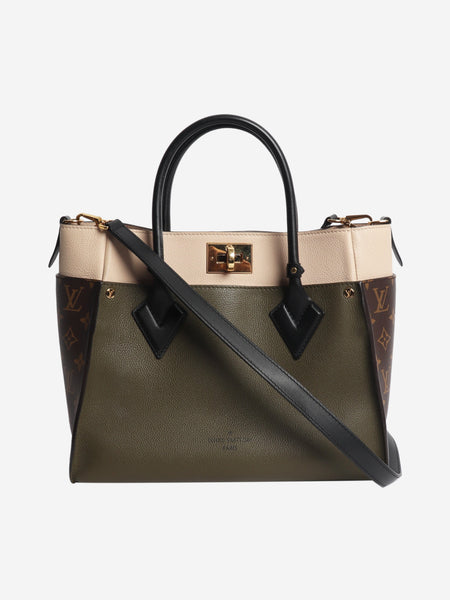Khaki On My Side MM tote bag product image