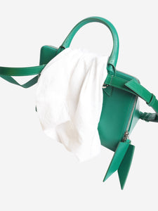 The Attico Emerald green Monday top handle bag