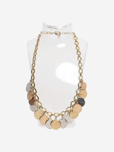 Gold coin charm necklace Necklaces Versace 