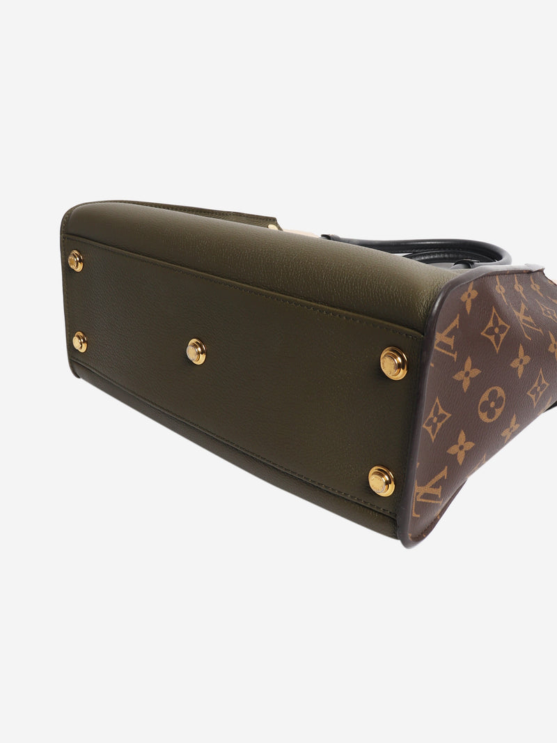 Khaki On My Side MM tote bag Tote Bags Louis Vuitton 