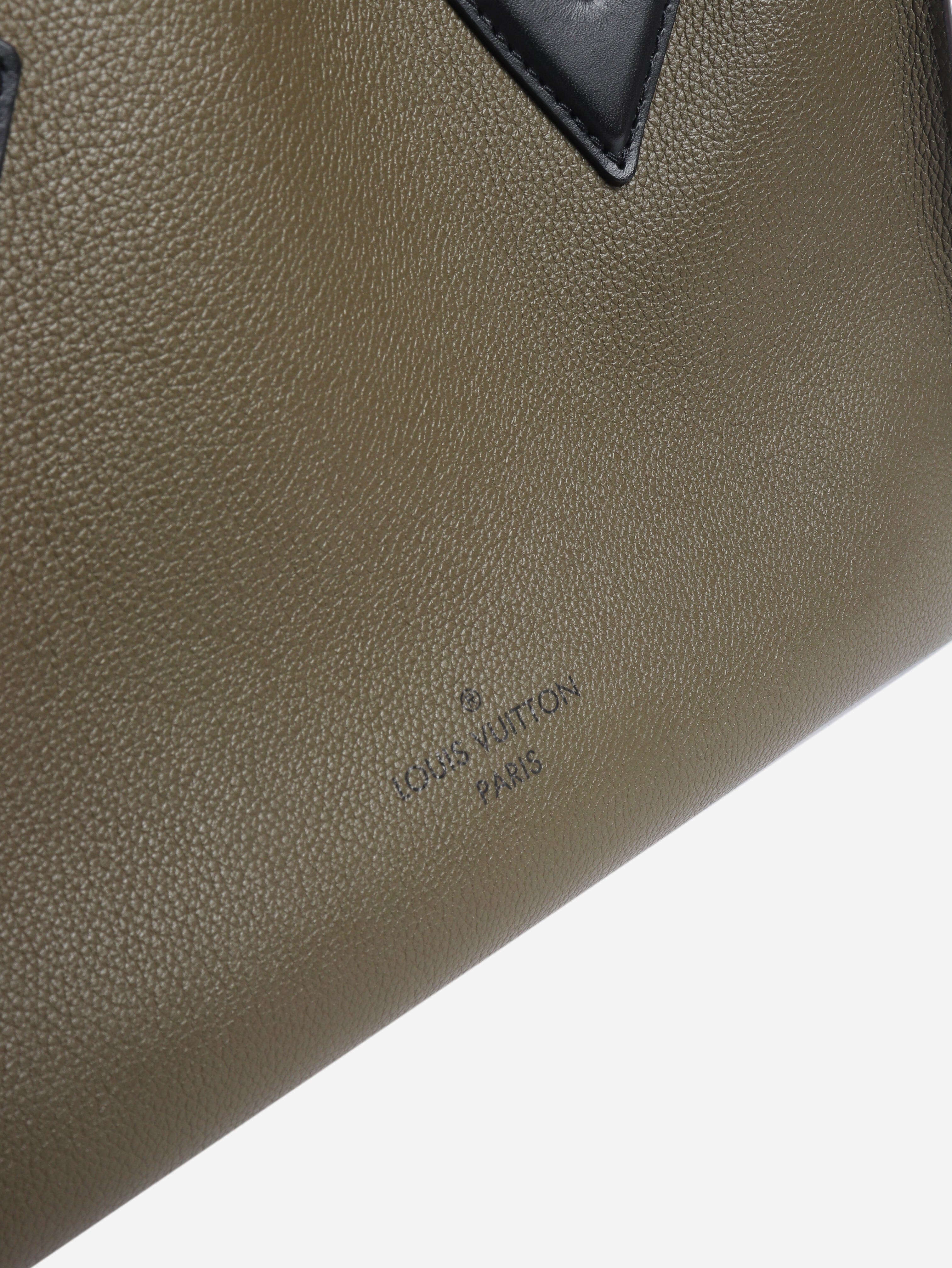 Khaki On My Side MM tote bag Tote Bags Louis Vuitton 