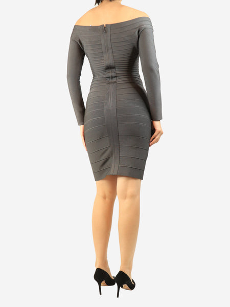Grey Candice bandage dress - size M alternate image