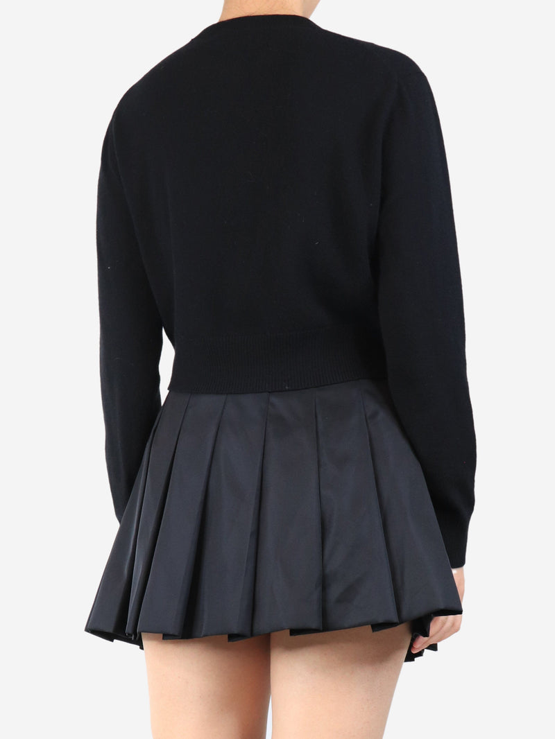 Black cropped cardigan - size XL Knitwear Altuzarra 